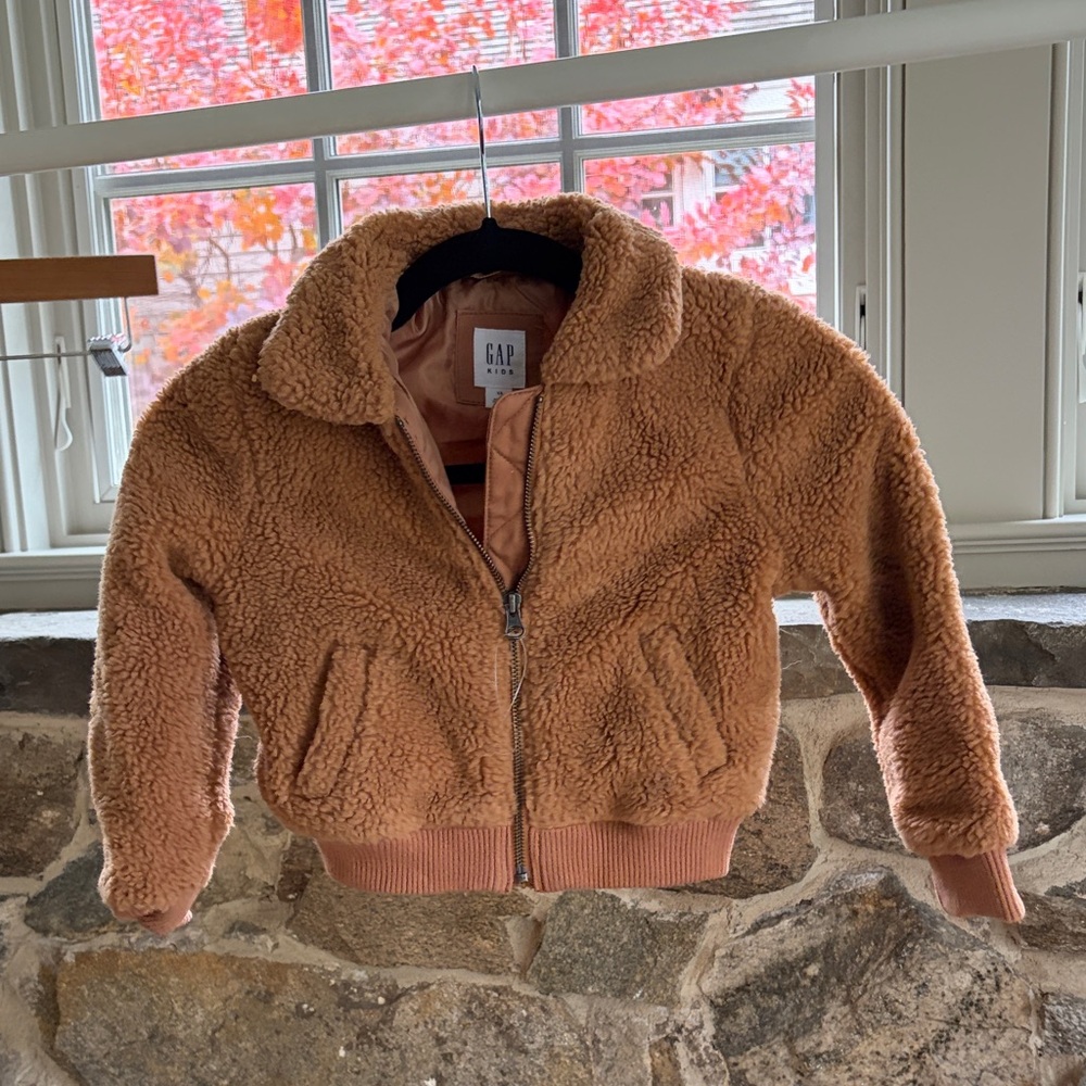 GAP Warm Brown Sherpa Jacket